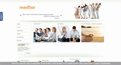 Desktop Screenshot of meditor.pl