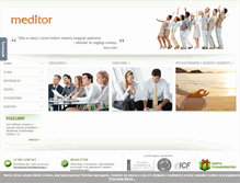 Tablet Screenshot of meditor.pl